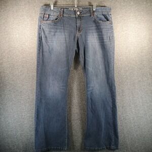 U.S. Polo Assn. Cassidy Boot Cut Jeans Women 17/18 Reg Slim Straight Fit Denim